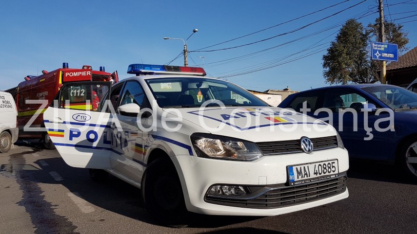 Imagine de la un accident, foto: ZIUA de Constanța