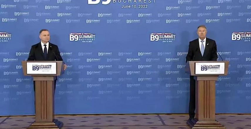 Reuniunea B9, foto: captura YouTube/ Administrația Prezidențială 
