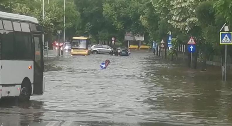 Vreme rea la Tulcea 