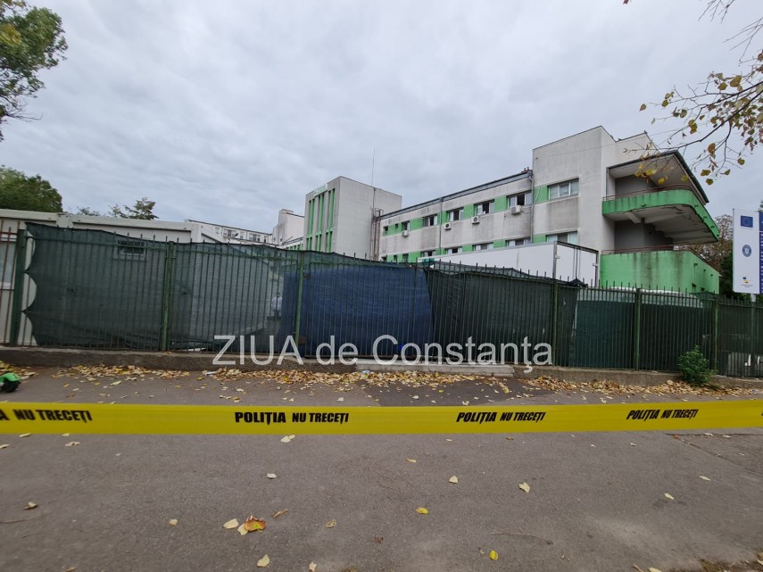 Spitalul Clinic de Boli Infecțioase Constanța, după incendiul din 1 octombrie 2021