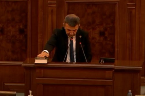 Liviu Brătescu. Sursă foto: Youtube/Senatul României