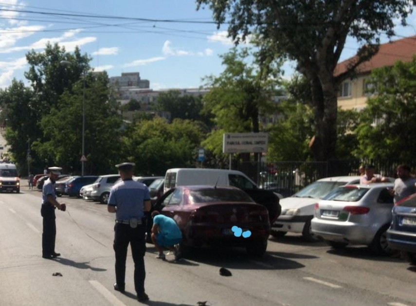 Accident Tulcea. Foto: IPJ Tulcea