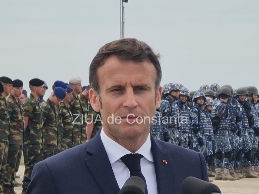 Emmanuel Macron foto ZIUA DE CONSTANȚA