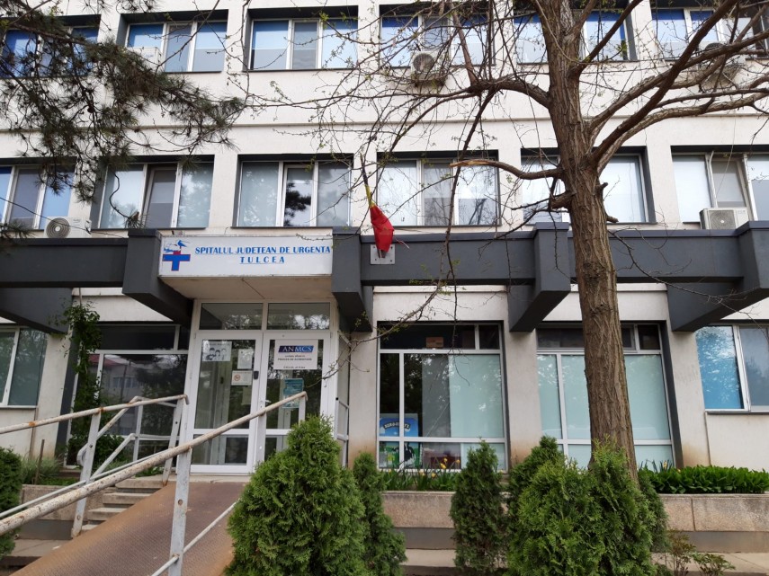 Spitalul Județean Tulcea, foto: ZIUA de Constanța