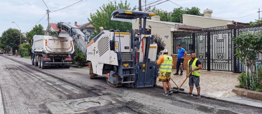 Lucrări. Foto: Primăria Constanța