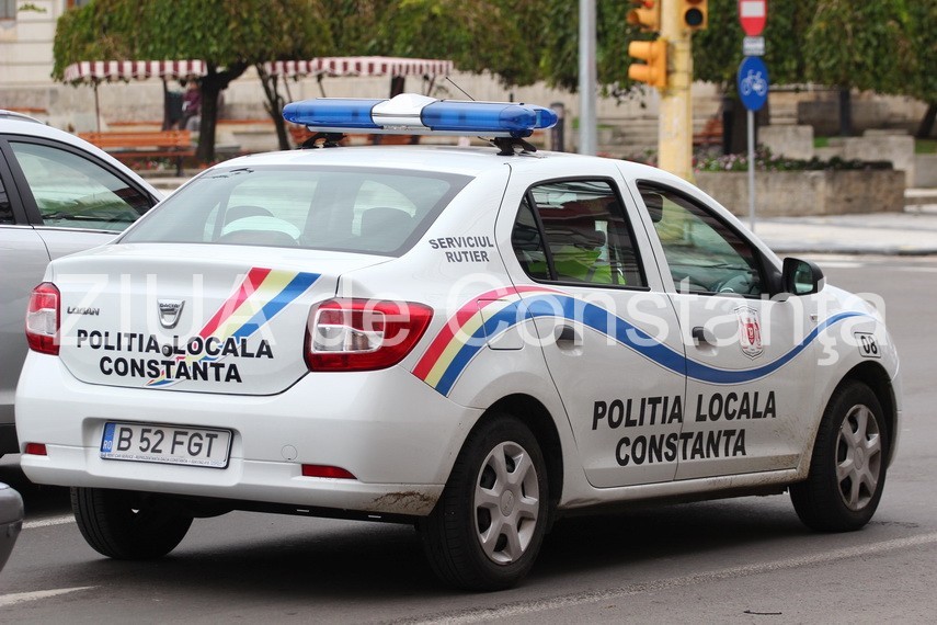 Mașină a Poliției Locale Constanța