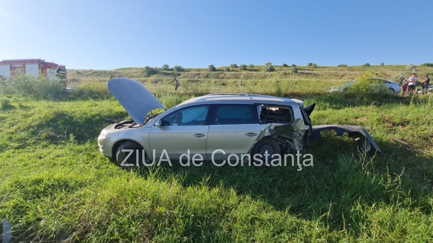 Accident rutier Nazarcea. Foto: ZIUA de Constanța