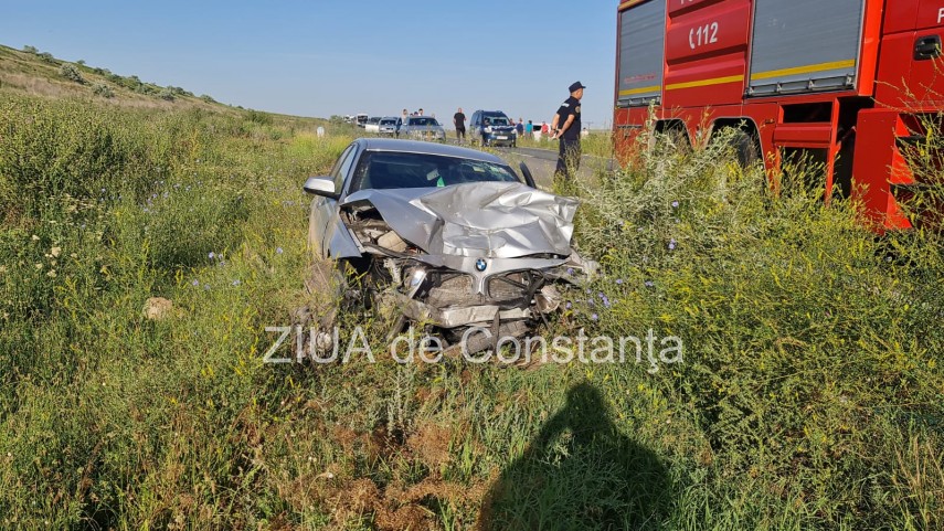 Accident rutier. Foto: ZIUA de Constanța