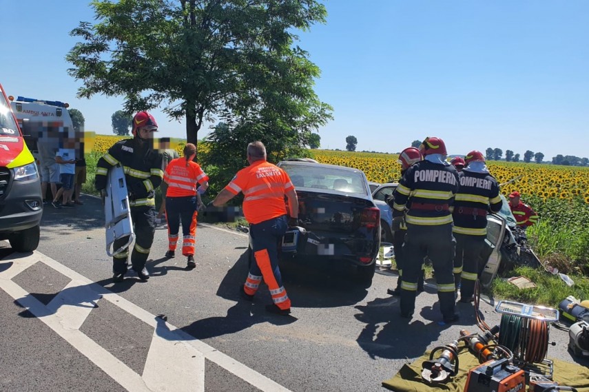 Accident rutier. Foto: IPJ Ialomița