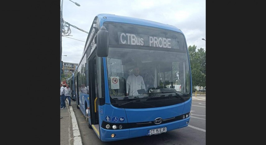 Autobuz electric. 