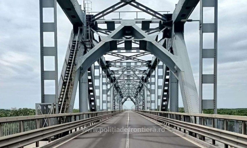 Podul prieteniei. Foto: Poliția de Frontieră