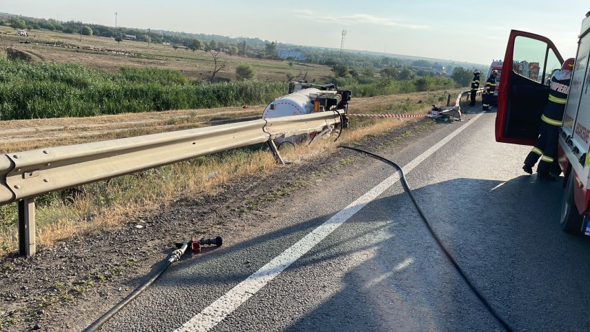 Accident rutier Galați. Foto: IPJ Galați