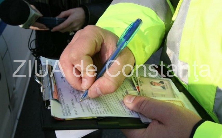 Infracțiune constatată de polițiști, imagine cu rol ilustrativ: ZIUA de Constanța