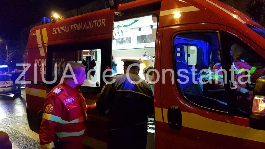 Imagine de la un accident, foto: ZIUA de Constanța