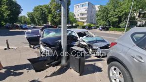 Accident rutier cu două victime pe bulevardul Tomis din Constanța (GALERIE FOTO+VIDEO)     