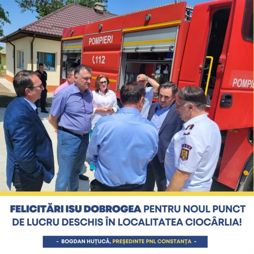 ISU Dobrogea își extinde activitatea, foto: Facebook/ Bogdan Huțucă