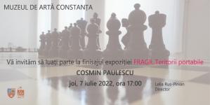 Constanța Finisajul expoziției „FRAGIL. Teritorii portabile” a artistului Cosmin Paulescu – COZO