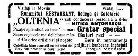 Sursă foto: „Constanţa şi Techirghiol, 1924: ghid ilustrat pentru vizitatori” de de Th. Ionescu și I. N. Duployen