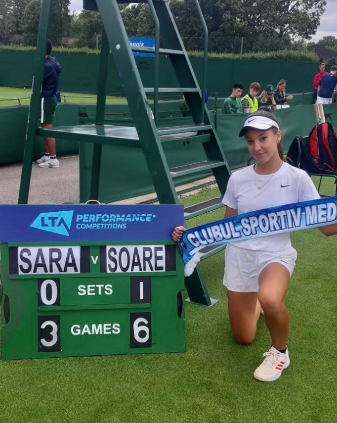 andreea soare de la cs medgidia la turneul wimbledon junior under 14 va fi o experienta unica galerie