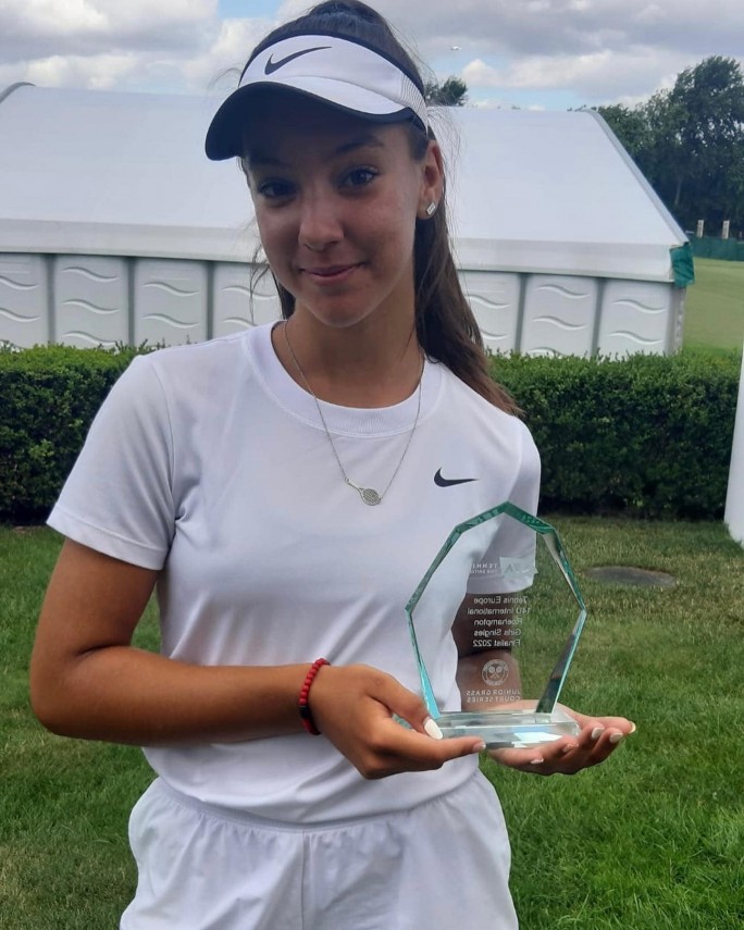 andreea soare de la cs medgidia la turneul wimbledon junior under 14 va fi o experienta unica galerie