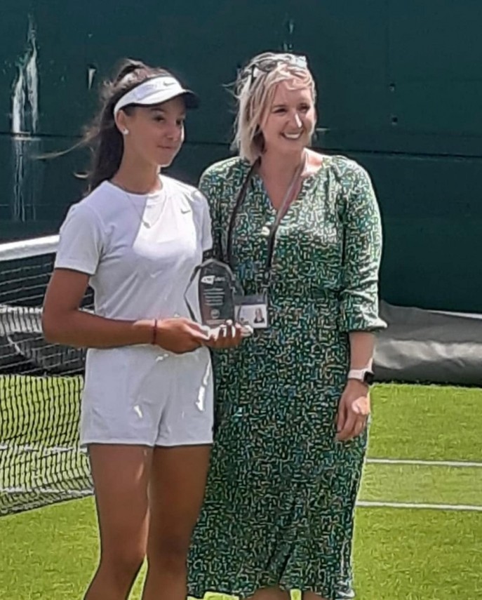 andreea soare de la cs medgidia la turneul wimbledon junior under 14 va fi o experienta unica galerie