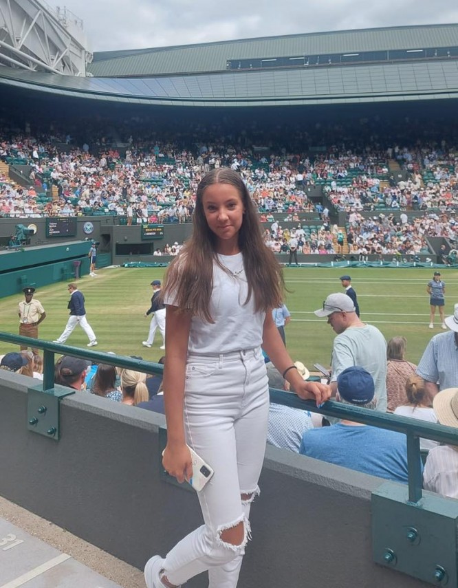 andreea soare de la cs medgidia la turneul wimbledon junior under 14 va fi o experienta unica galerie