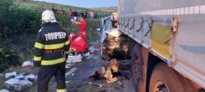 Vaslui Accident rutier grav pe DN24A. Două persoane au murit și alte șapte sunt rănite (GALERIE FOTO)