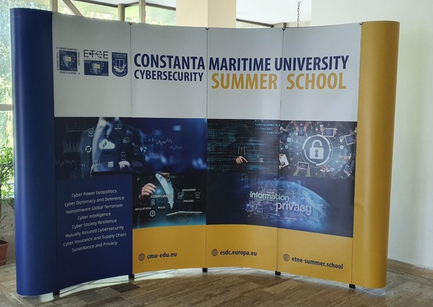Conferința Internațională Cyber ETEE la Universitatea Maritimă din Constanța. Foto: Universitatea Maritimă Constanța