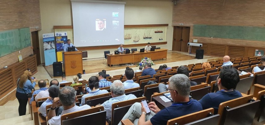 Conferința Internațională Cyber ETEE la Universitatea Maritimă din Constanța. Foto: Universitatea Maritimă Constanța