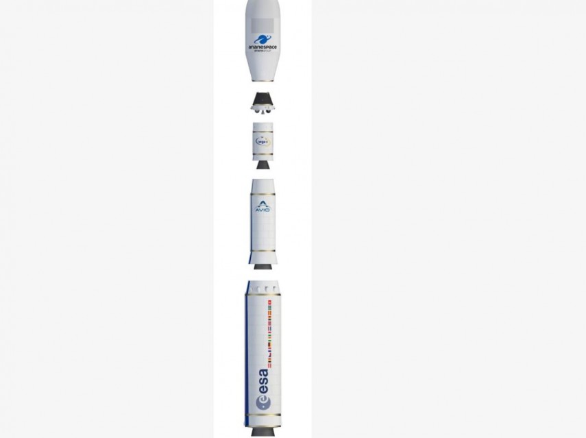 Noua rachetă Vega-C , foto: Ministerul Cercetării