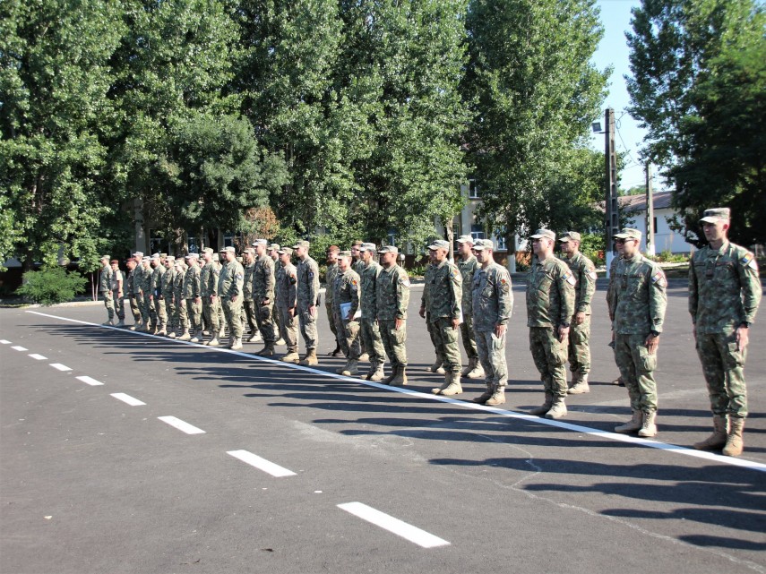 Imagini de la eveniment, foto: Facebook/ Brigada 9 Mecanizată "Mărăşeşti"