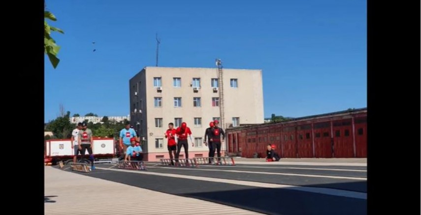 Pompierii militari, în competiție!, foto: ISU Constanța