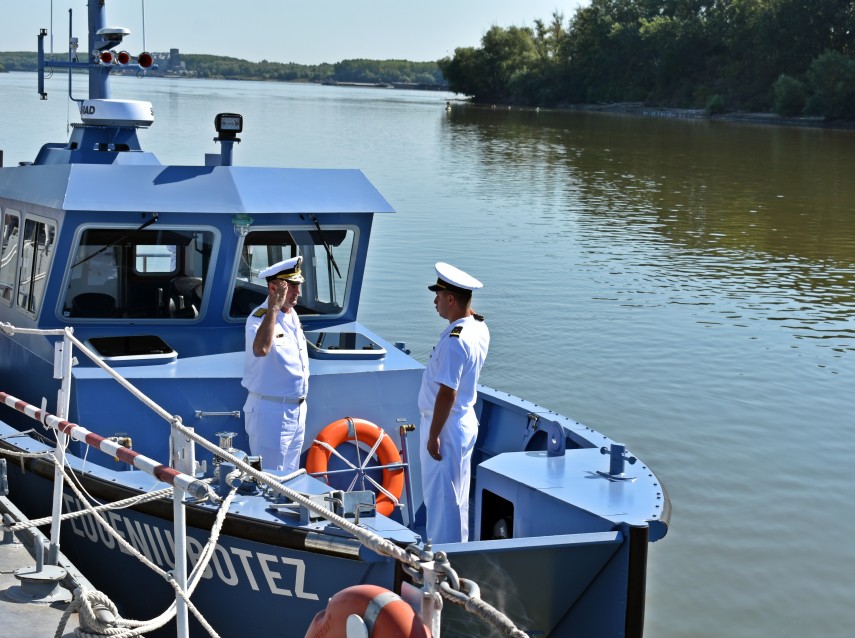 Nava de patrulare. Foto: Fortele Navale