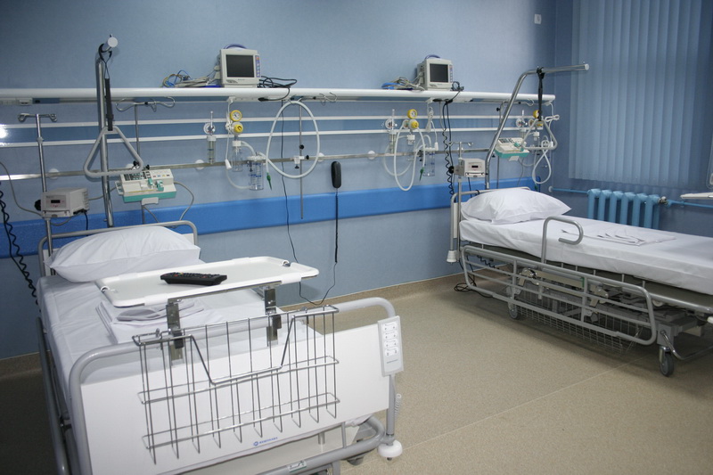 Paturi de spital. Foto: ZIUA de Constanța