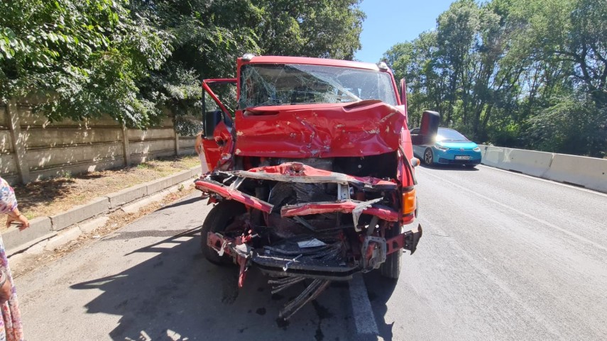 Accident rutier. foto: ZIUA Constanța