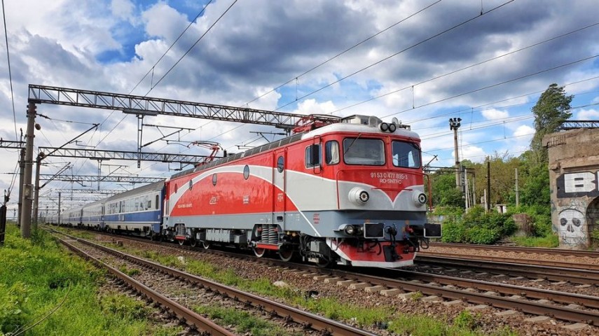 Tren. Foto: Facebook/Sorin Grindeanu