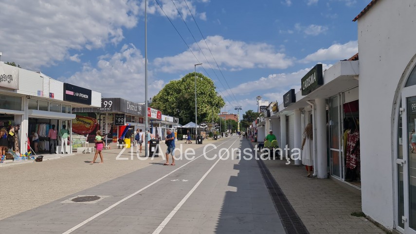 Imagine din stațiunea Mamaia