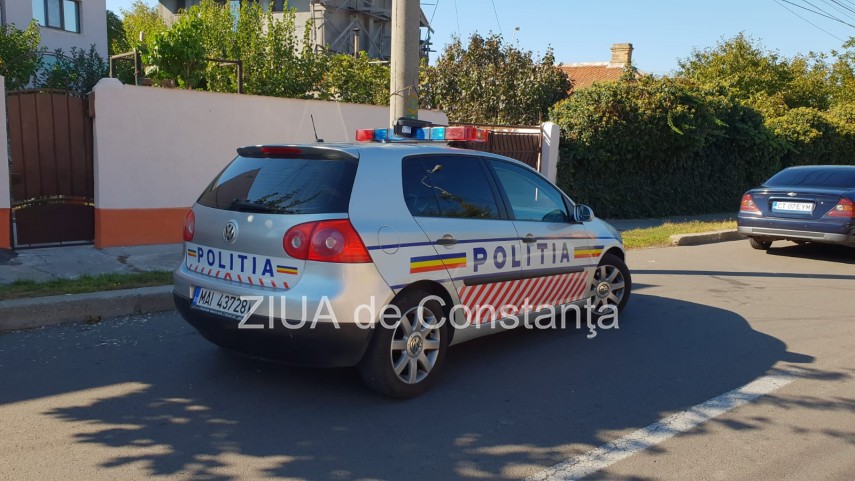 Imagine cu rol ilustrativ cu o intervenție a Poliției