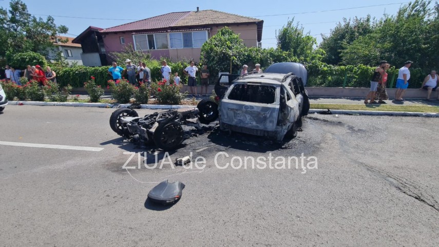 live video conducatorul unui triciclu decedat intr un grav accident rutier in localitatea valu lui traian