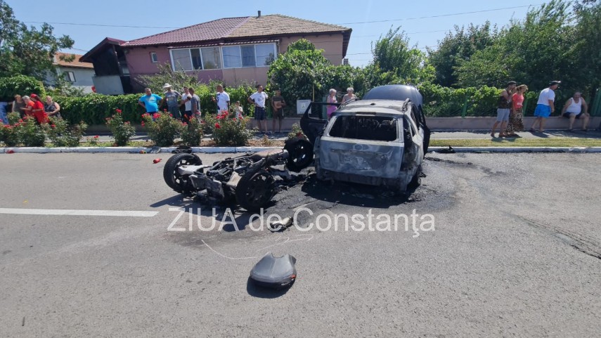 live video conducatorul unui triciclu decedat intr un grav accident rutier in localitatea valu lui traian