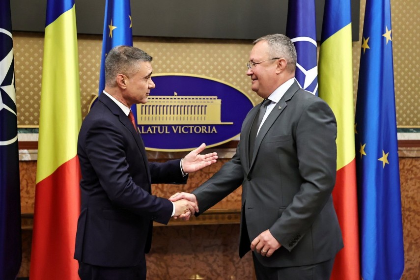 Intrevedere la Guvern. foto: Guvernul României