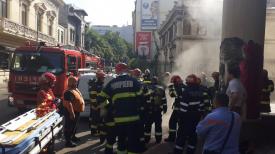 UPDATE Alertă la Biblioteca Centrală Universitară din București. Intervin mai multe echipaje de pompieri (GALERIE FOTO+VIDEO)  