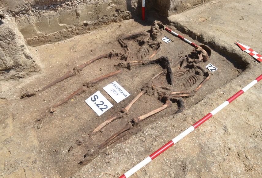 Mormânt comun descoperit în 2021 cu rămășițele pământești a doi deținuți politici