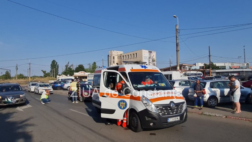 Accident rutier. Foto: ZIUA de Constanța