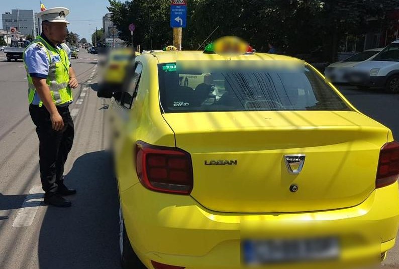 Amendă taximetriști. Foto: Primăria Constanța