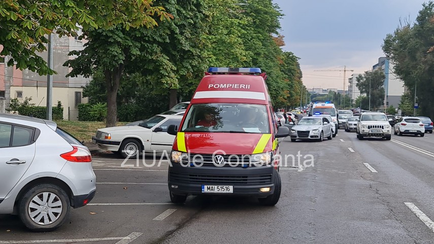 Accident. Foto: ZIUA de Constanța