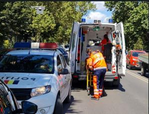 UPDATE O persoană a fost rănită în urma unui accident rutier produs în Constanța. Care este starea victimei 
