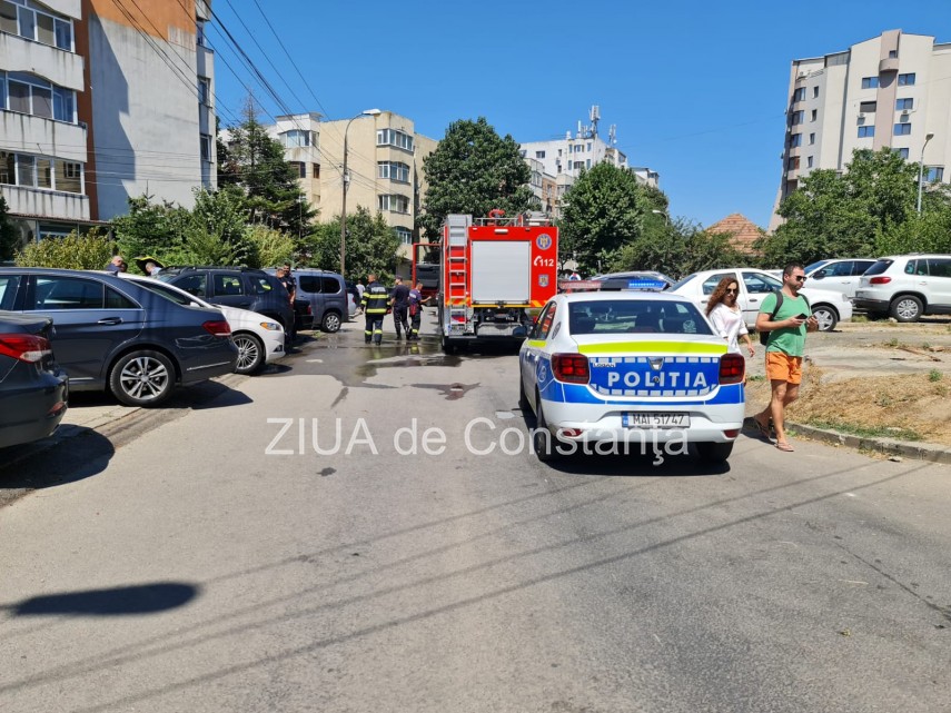 masina cuprinsa de flacari in constanta in ce zona s a produs evenimentul galerie foto video 792191