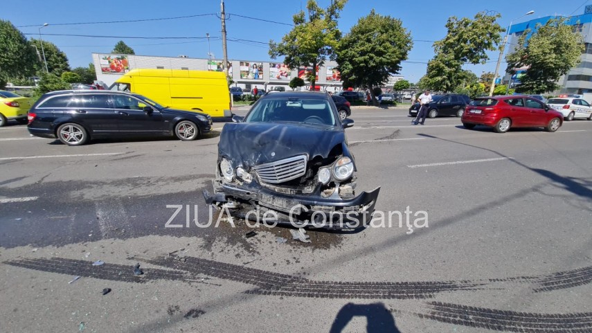 Accident rutier. Foto: ZIUA Constanța 