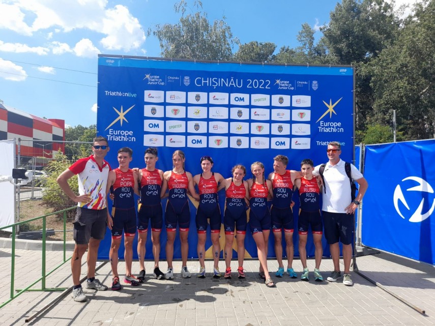 trident triathlon team constanta amalia singuran clasari bune la cupa europeana de la chisinau galerie
